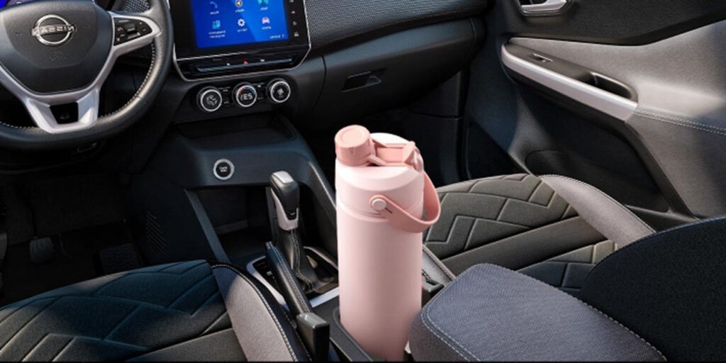 botella de agua para viaje