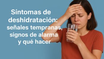 Síntomas de deshidratación