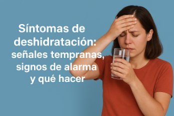 Síntomas de deshidratación