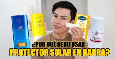 protector solar en barra