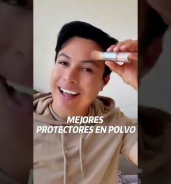 protector solar en polvo